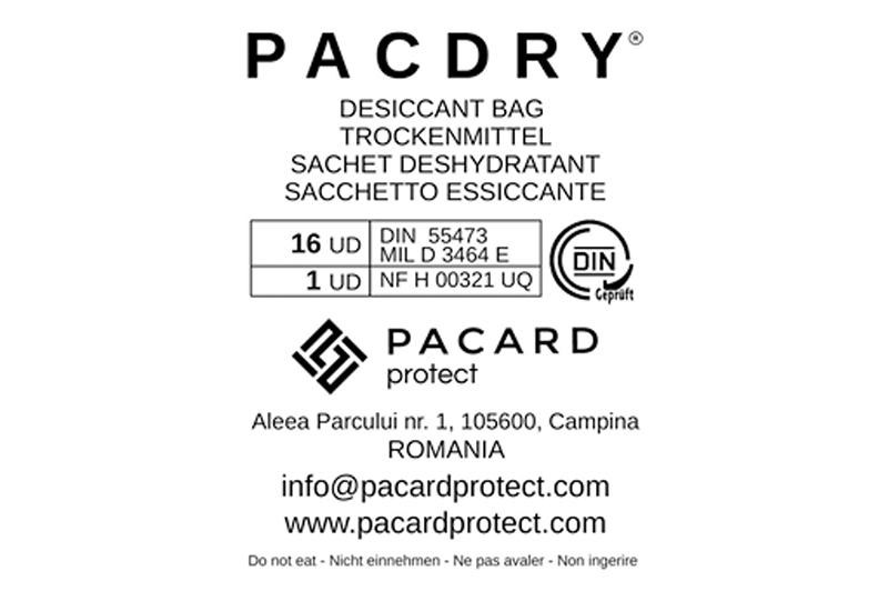 Desicant - Pacdry